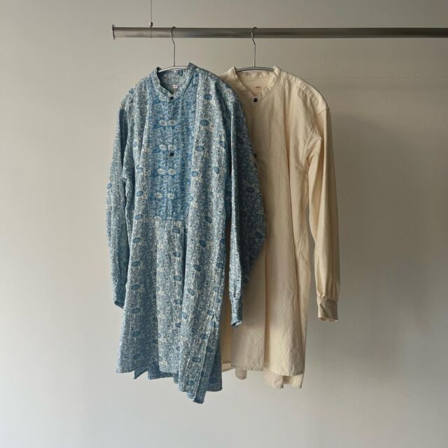 4/3 Monday

@outil_vetements 

chemisier felines

･indigo jacquard
･ecru

表情豊かな凹凸のある美しいジャガード織りと オリジナルのコットンネップ生地で制作されたシャツドレス。

- information -
4月6日(水) 諸事情により臨時休業となります。
ご来店予定のお客様へは大変ご迷惑をお掛けいたしますが 何卒よろしくお願い申し上げます。
また 4月7日(木)からは 通常営業となります。

#outil 

#studionicholson 
#outil_vetements 
#postelegant 
#roseystone
#1dozen
#toshinosuketakegahara 
#petitbateau 
#wohlhutte 
#atelierrei 
#peterivy 
#timeless_nagoya 
#池下 #今池 #名古屋